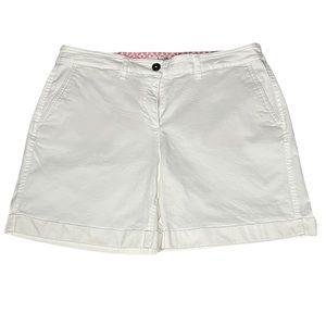 Boden Women's Sz 10 Shorts White Very Nice Pre Loved Condition